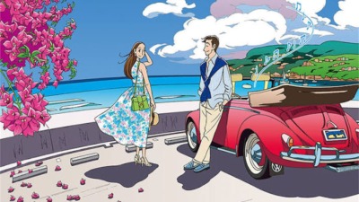 ハートカクテル　カラフル　夏編