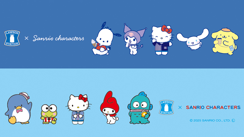 サンリオ × ローソン50周年記念 コラボギフト缶 6月10日より予約開始♪