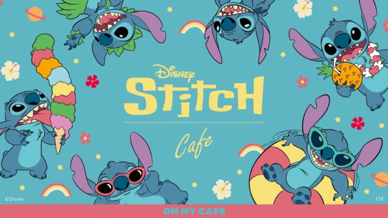 スティッチ 夏を楽しむカフェ in OH MY CAFE＠東京