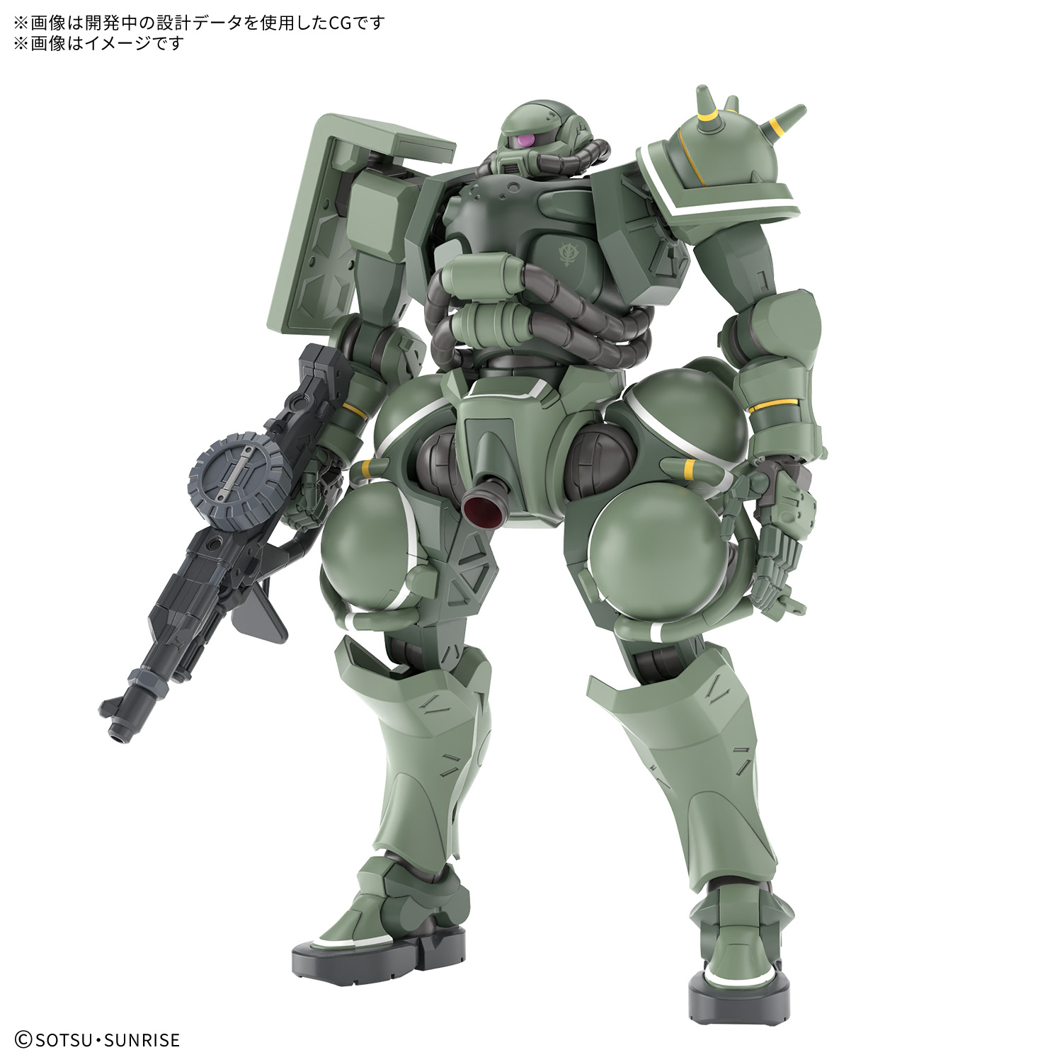 ガンダムジークアクス　ガンプラ「HG 1/144 ザク(GQ)」2025年11月発売