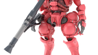 ガンダムジークアクス　ガンプラ「HG 1/144 シャア専用ザク(GQ)」2025年12月発売