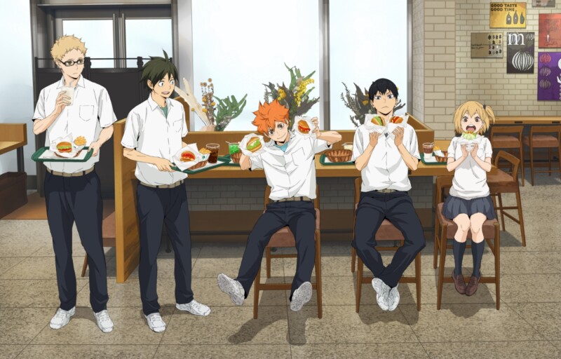 ハイキュー!! × モスバーガー ラッキーバッグ 7月8日〜ネット予約開始☆