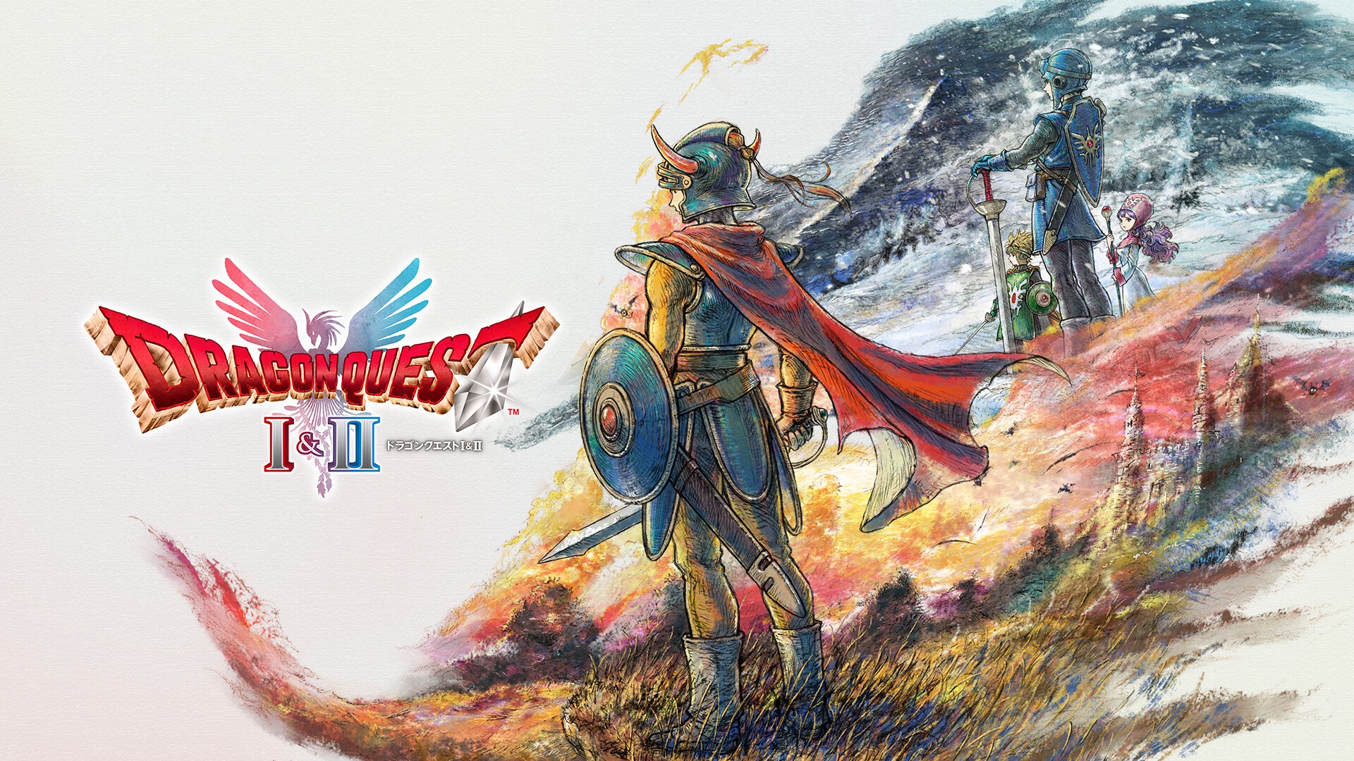 2D-HDリメイク「ドラゴンクエストI&II」10月30日に発売