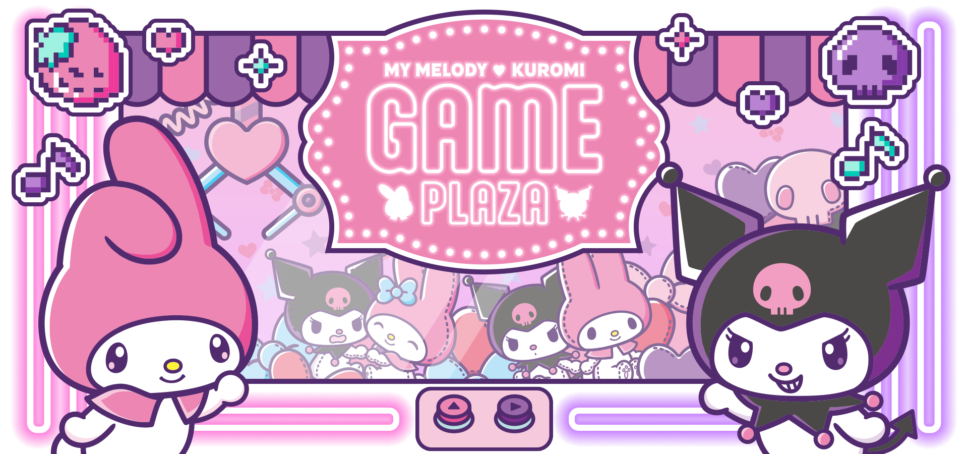 SHIBUYA TSUTAYA サンリオ「マイメロディ♡クロミ GAME PLAZA」