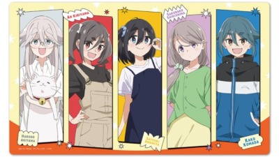 TVアニメ「mono」 キャラクターラバーマットが7月8日より受注開始