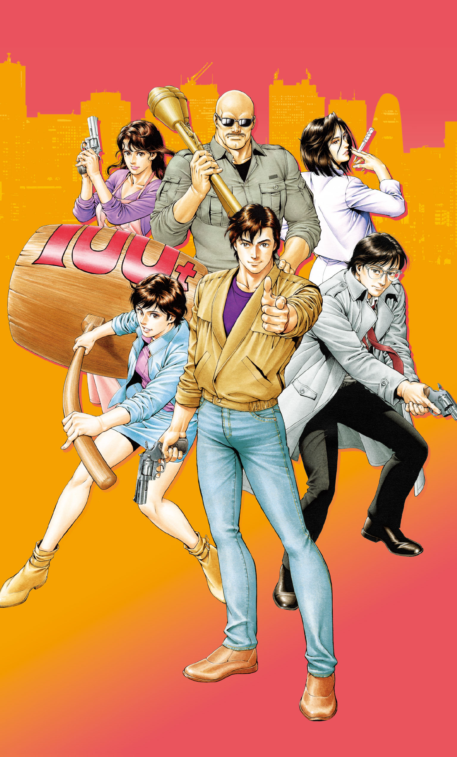 連載開始40周年 特別コラボ企画 シティーハンター × ワタミグループ4ブランドとコラボ★