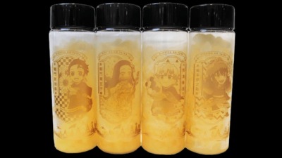 ニジゲンノモリと「鬼滅の刃」のコラボグッズのボトルアイスが8月9日より発売！