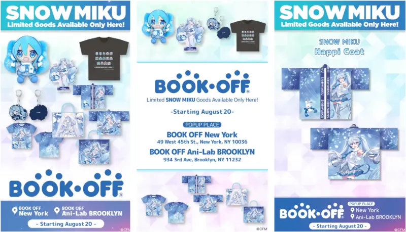 【Anime NYC 2025連動！】「雪ミク（SNOW MIKU）」限定ポップアップ in NEW YORK 開催決定☆