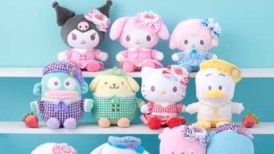 サンリオキャラクターズ「ギンガムフルーツシリーズ」発売決定！