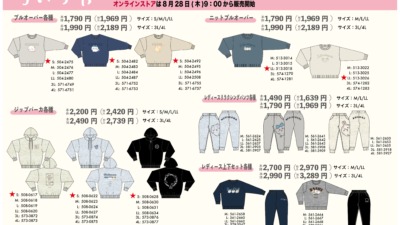 ちいかわ × しまむら 秋コラボアイテム8月27日〜発売！