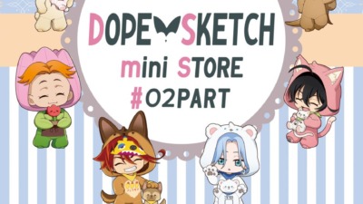 『SK∞ エスケーエイト』DOPE SKETCH mini STORE #02 PART