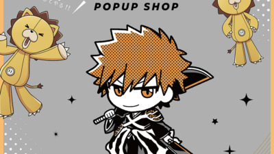 BLEACH MONOCOLOR POPUP SHOP 今回は「コン」が主役！