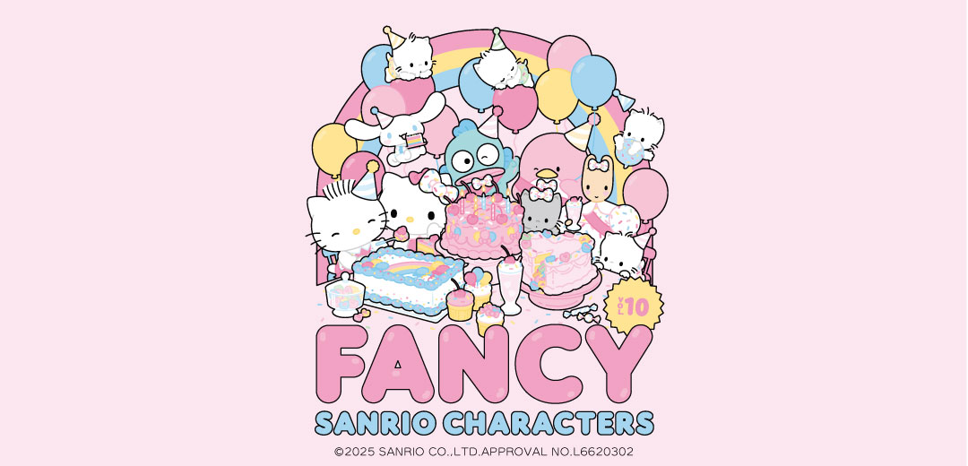 『FANCY SANRIO CHARACTERS vol.10 〜Celebration party〜』伊勢丹新宿店で開催♪