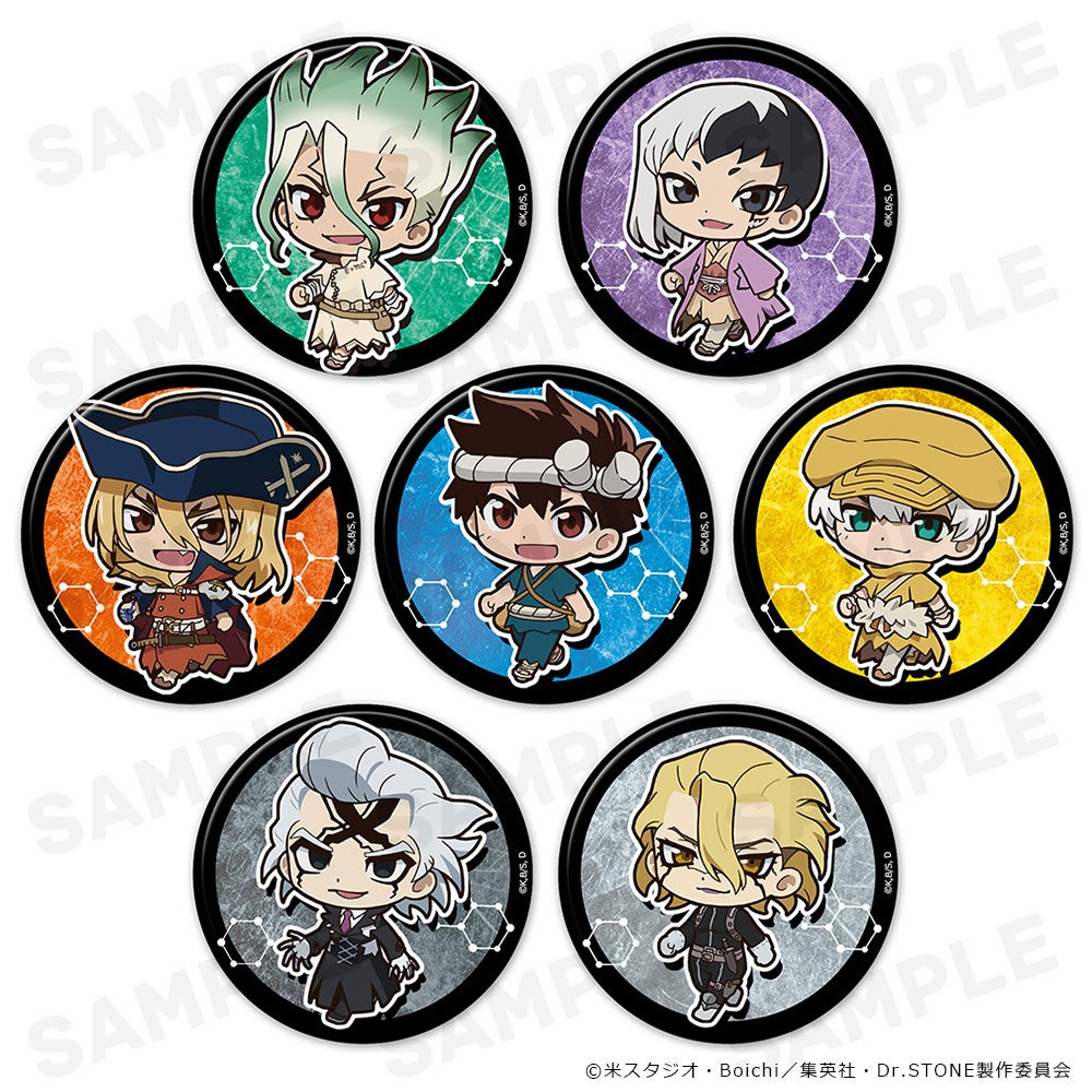『Dr.STONE』“ついてっく”シリーズ登場!アクリルスタンド&缶バッジの受注スタート!