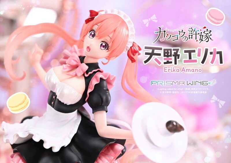 『カッコウの許嫁』天野エリカがメイド姿でフィギュア化！ PRISMA WINGより1/7スケール「ボーナス版」が登場♪