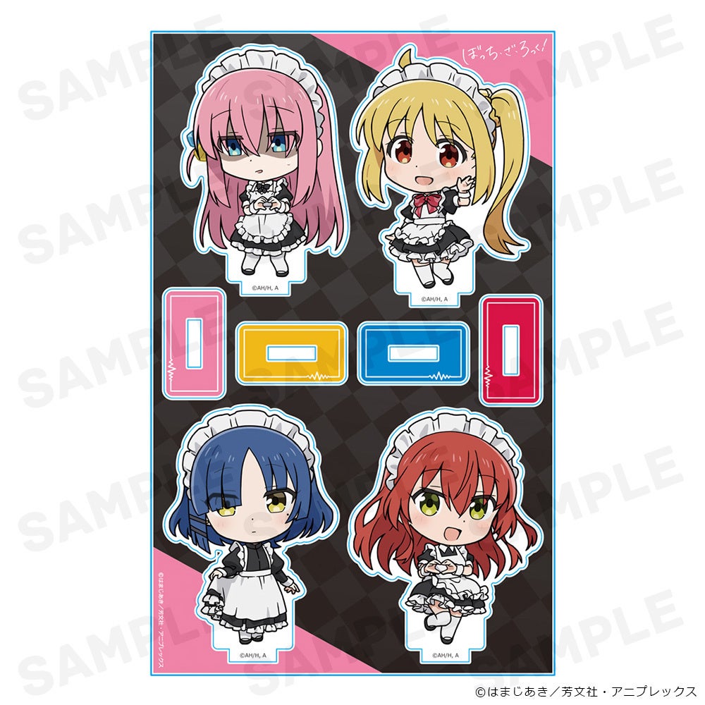 『ぼっち・ざ・ろっく！』メイド服ver.でぼっちちゃん達が登場！