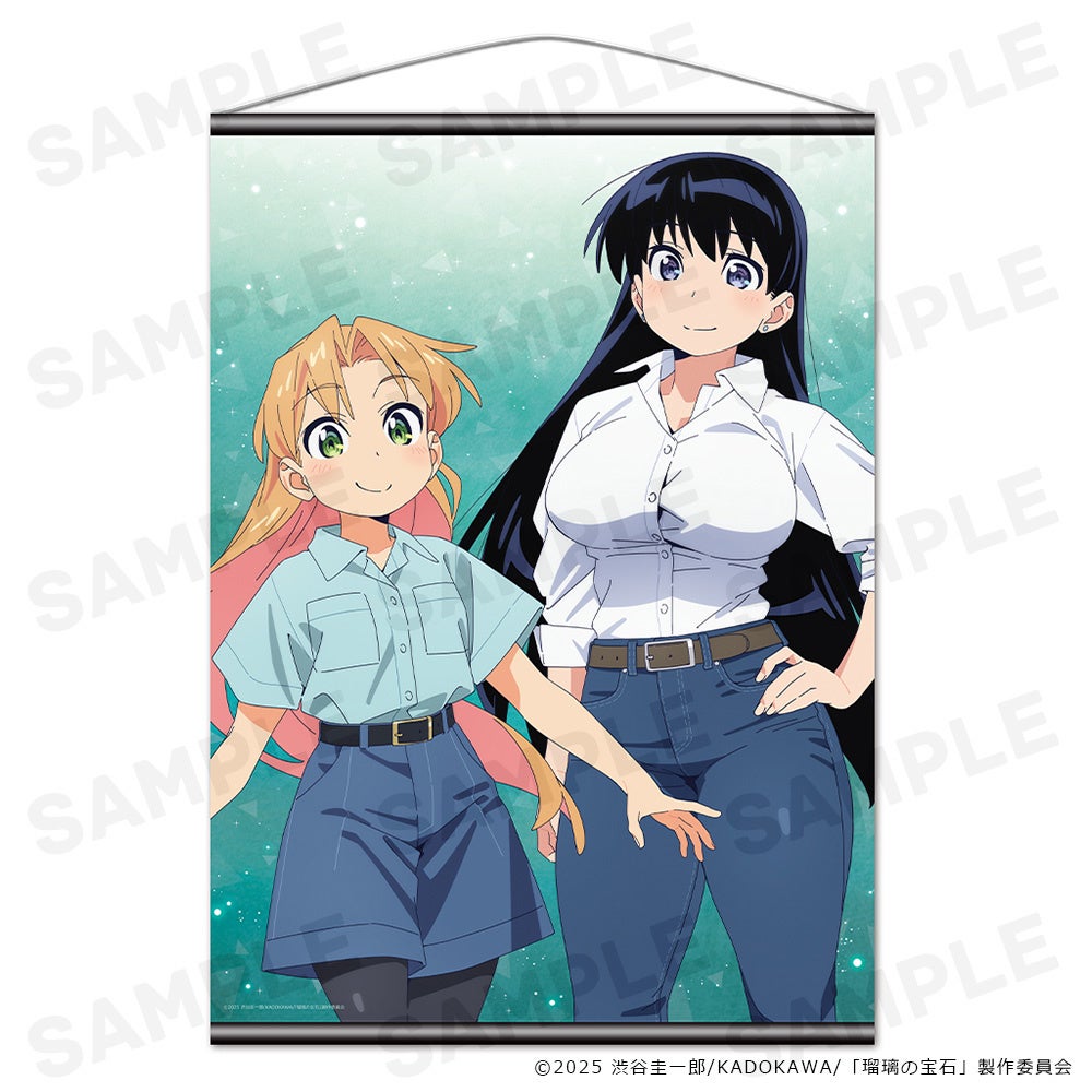 TVアニメ『瑠璃の宝石』瑠璃と凪の新作グッズが発売☆
