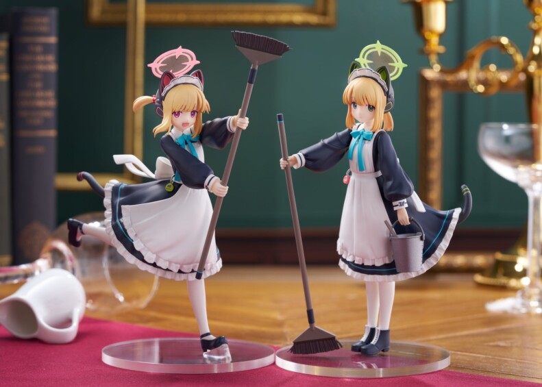 9月26日より「ブルーアーカイブ -Blue Archive-」からメイド服姿の「モモイ」「ミドリ」フィギュアの予約受付を開始！！