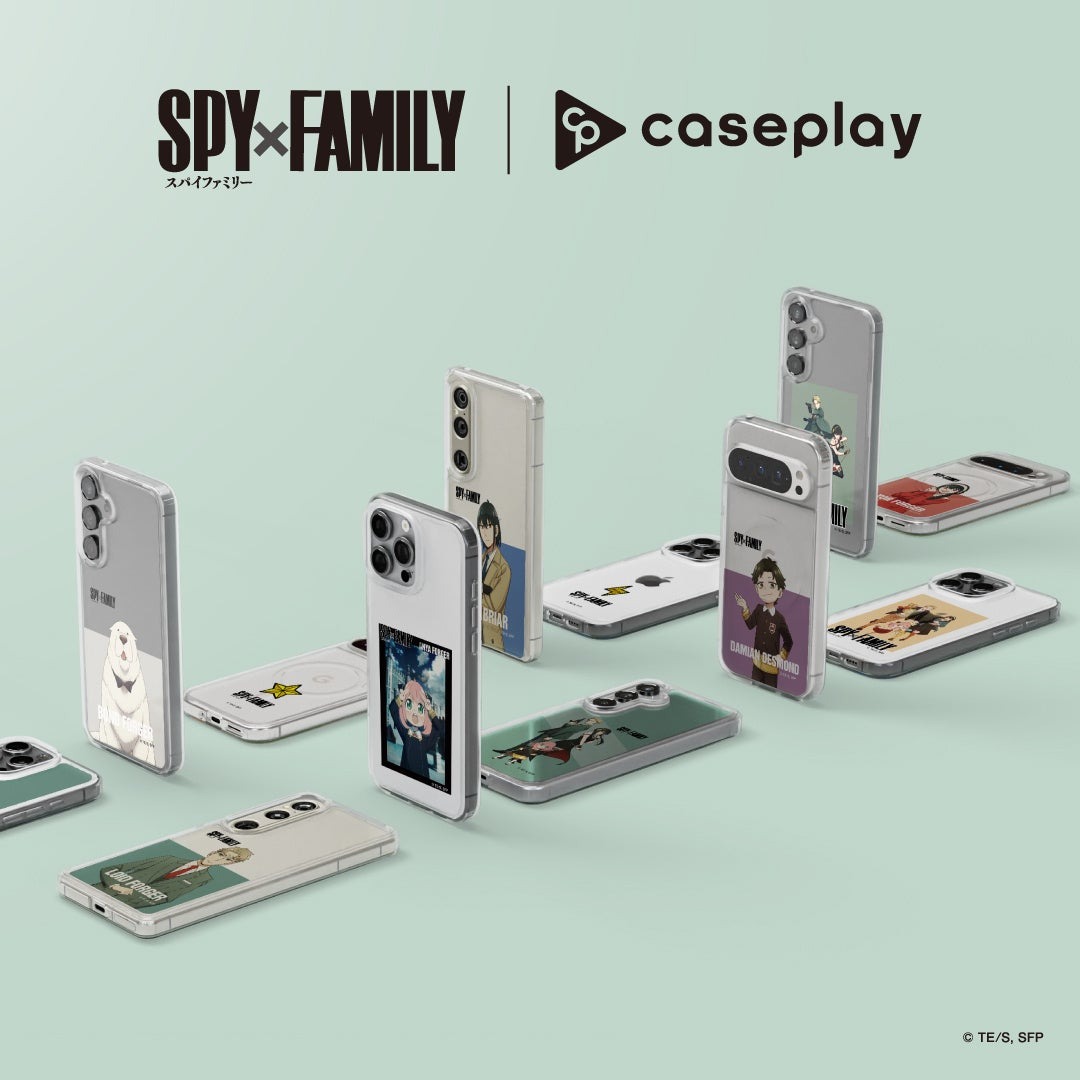 10月3日より「SPY×FAMILY」のスリムプロテクションケース、スリムプロテクションプレミアムケースが販売開始！