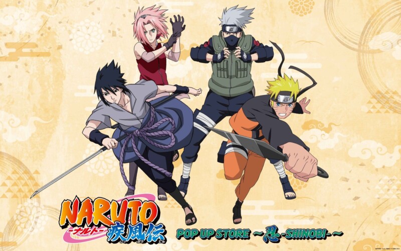 10月15日より「NARUTO-ナルト- 疾風伝 POP UP STORE」が期間限定オープン！！