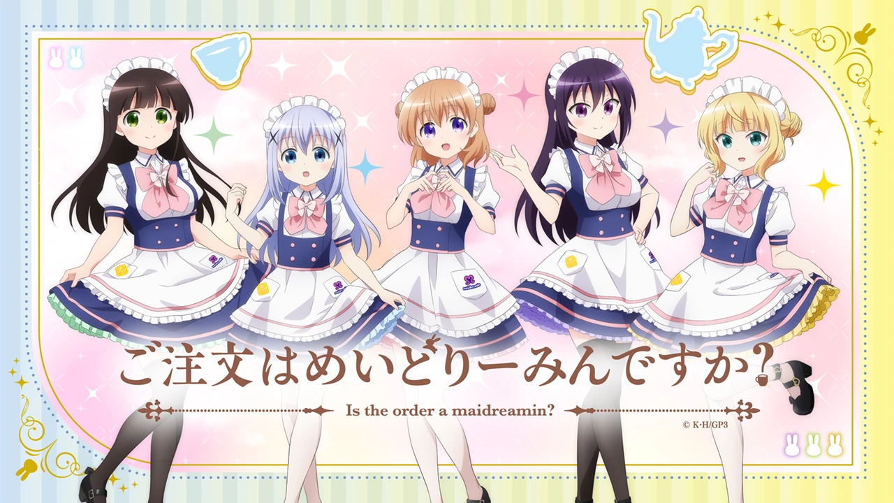 『ご注文はうさぎですか?』× めいどりーみん コラボカフェ開催決定! ~メイド姿のココアたちがおもてなし♪~