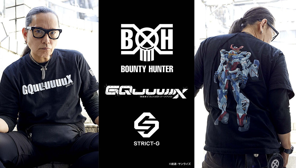 「機動戦士Gundam ジークアクス」と「BOUNTY HUNTER」とのコラボTシャツが10月17日予約開始