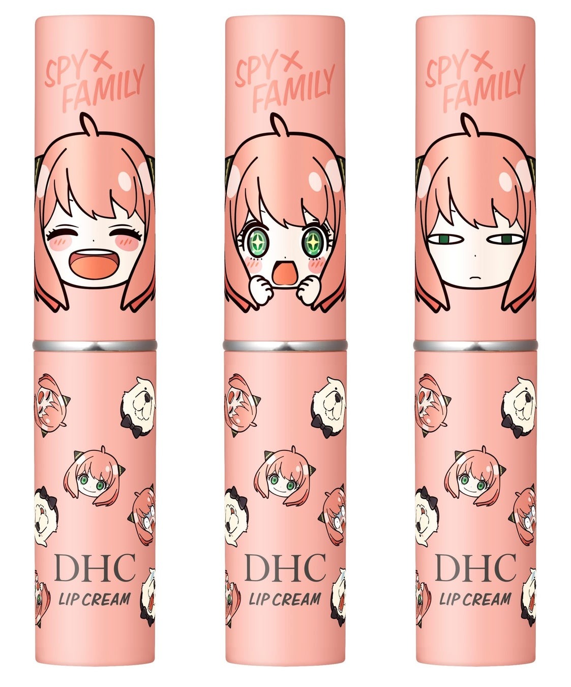 「DHC」と『SPY×FAMILY』のコラボリップクリームが10月27日より全国の取扱店で発売開始