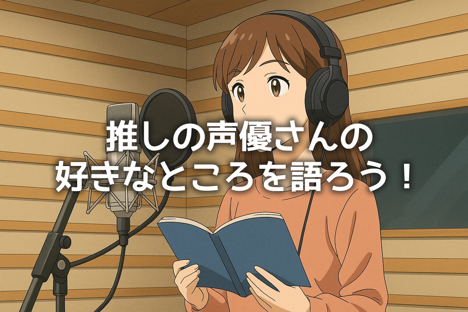 推しの声優さんの好きなところを語ろう！