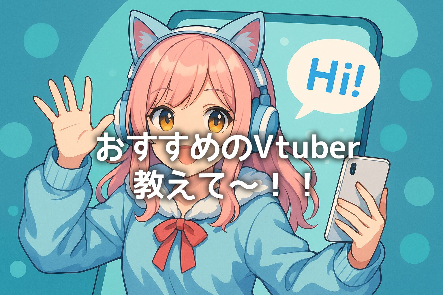 おすすめのVtuber教えて～！