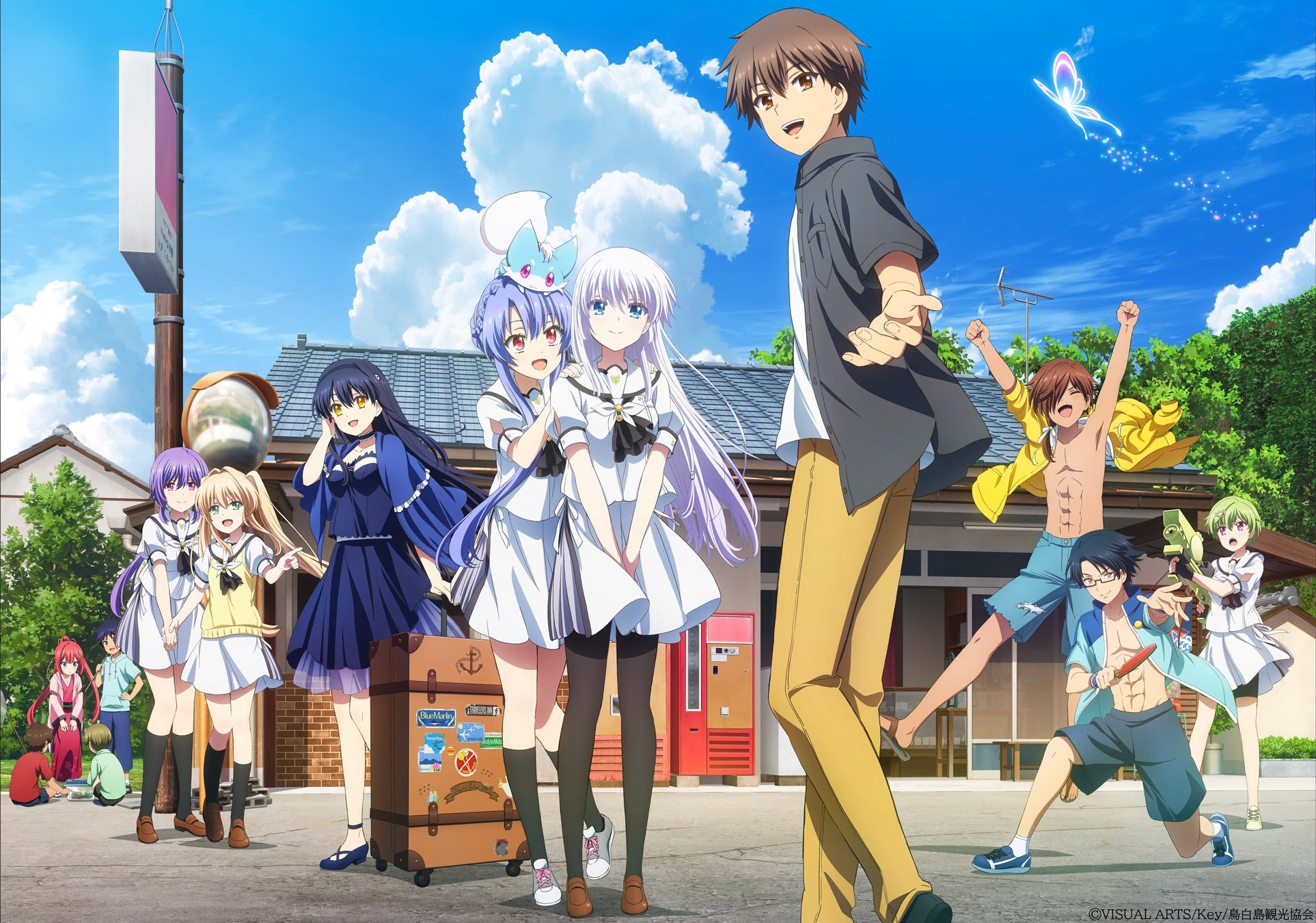 『Summer Pockets』TVアニメ劇場編集版が8月15日より上映決定！ABEMA一挙放送&Netflixでも配信追加