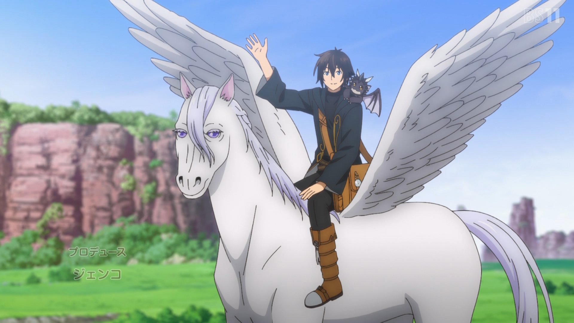 素材採取家の異世界旅行記 8話 感想まとめ「ウマが娘になった」